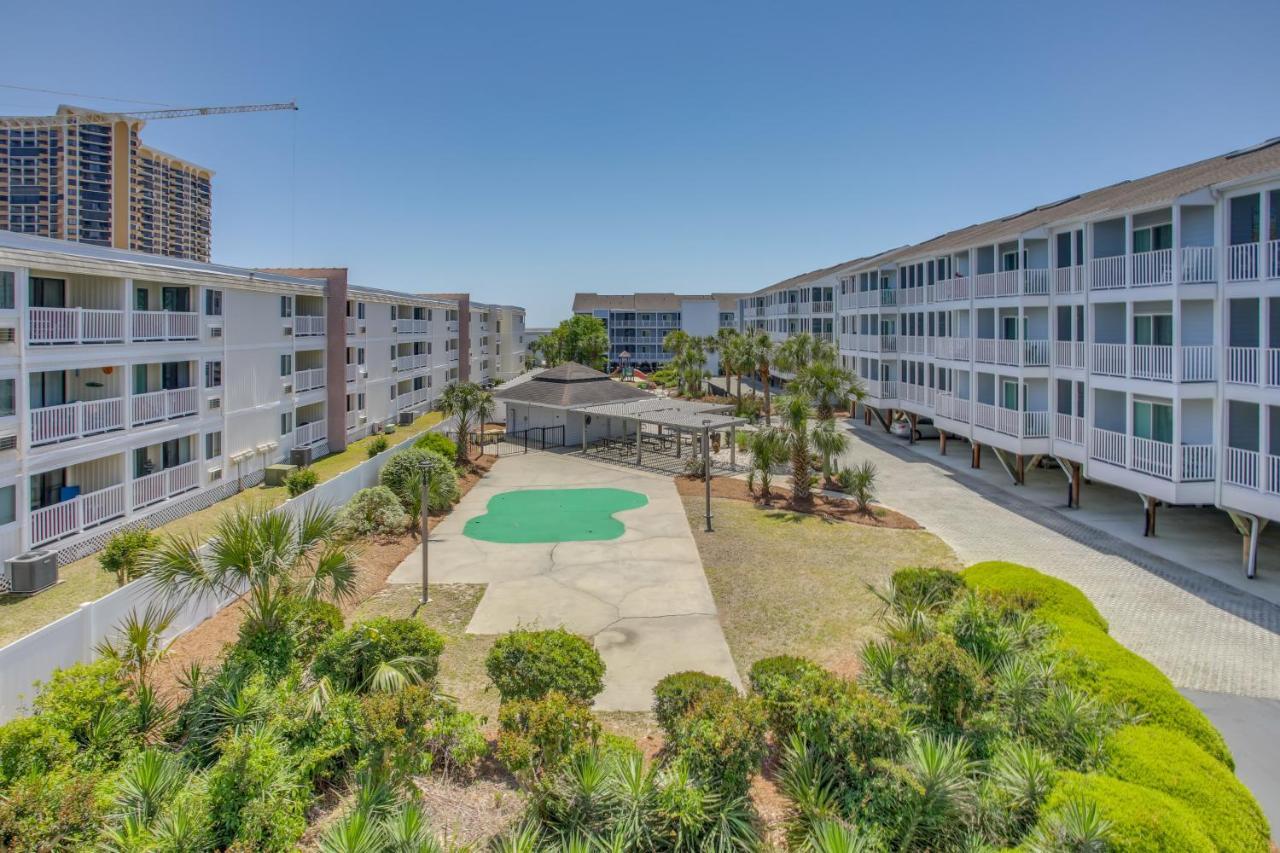 Myrtle Beach Condo With Screened Deck Walk To Beach Экстерьер фото
