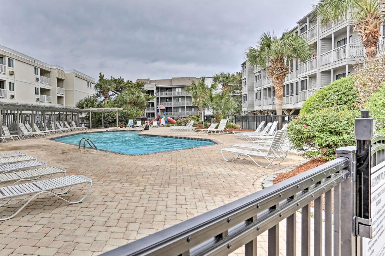 Myrtle Beach Condo With Screened Deck Walk To Beach Экстерьер фото